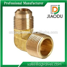 china factory low price good quality forged brass male threaded 90 degree reducing elbow fitting